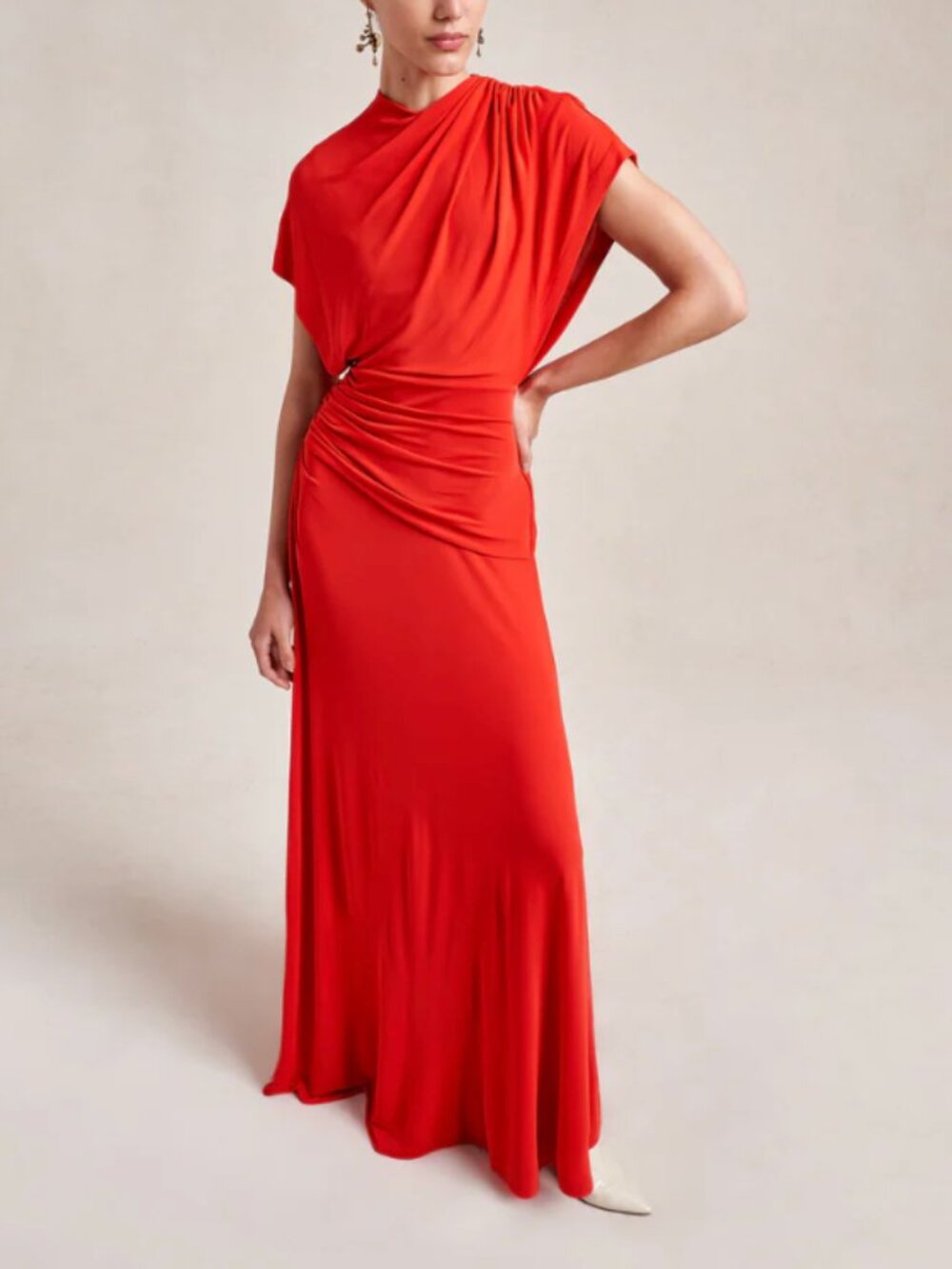 La Ligne NWT Milla dress, tomato, M - Picture 7 of 11